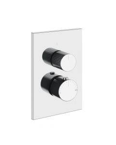 Gessi Habito Cesello 70431+09269 2 Ways Thermostatic Mixer + Recessed part