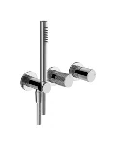 Gessi Habito Rigato 70538+54139 2 Ways Shower Mixer + Recessed Part