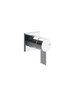 Gessi Inverso Rigato 73519+54055 Wall Mounted Shower Mixer + Recessed Part