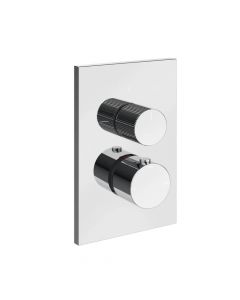 Gessi Habito Rigato 73535+09269 2 Ways Thermostatic Mixer + Recessed Part