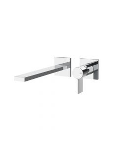 Gessi Inverso Rigato 73588+63397 Wall Mounted Basin Mixer + Recessed Part