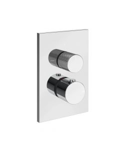 Gessi Habito Diamantato 73635+09269 2 Ways Thermostatic Mixer + Recessed part