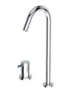 Ritmonio Diametro35 E0BA0125H3INOX, single lever basin tap