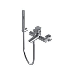 Ritmonio Taormina PR43EU201CRL+PR35ME001CRL Single Lever Bath Faucet