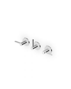 Zucchetti Isy22 ZIS3695 3-hole bath-shower mixer
