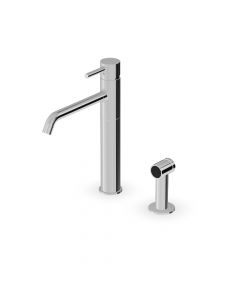 Zucchetti Pan S ZPA276 Single-lever mixer with swivel spout and side shower
