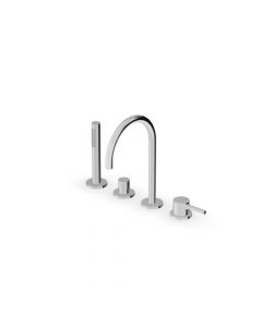 Zucchetti Pan S ZPA513 4-hole single-lever bath mixer
