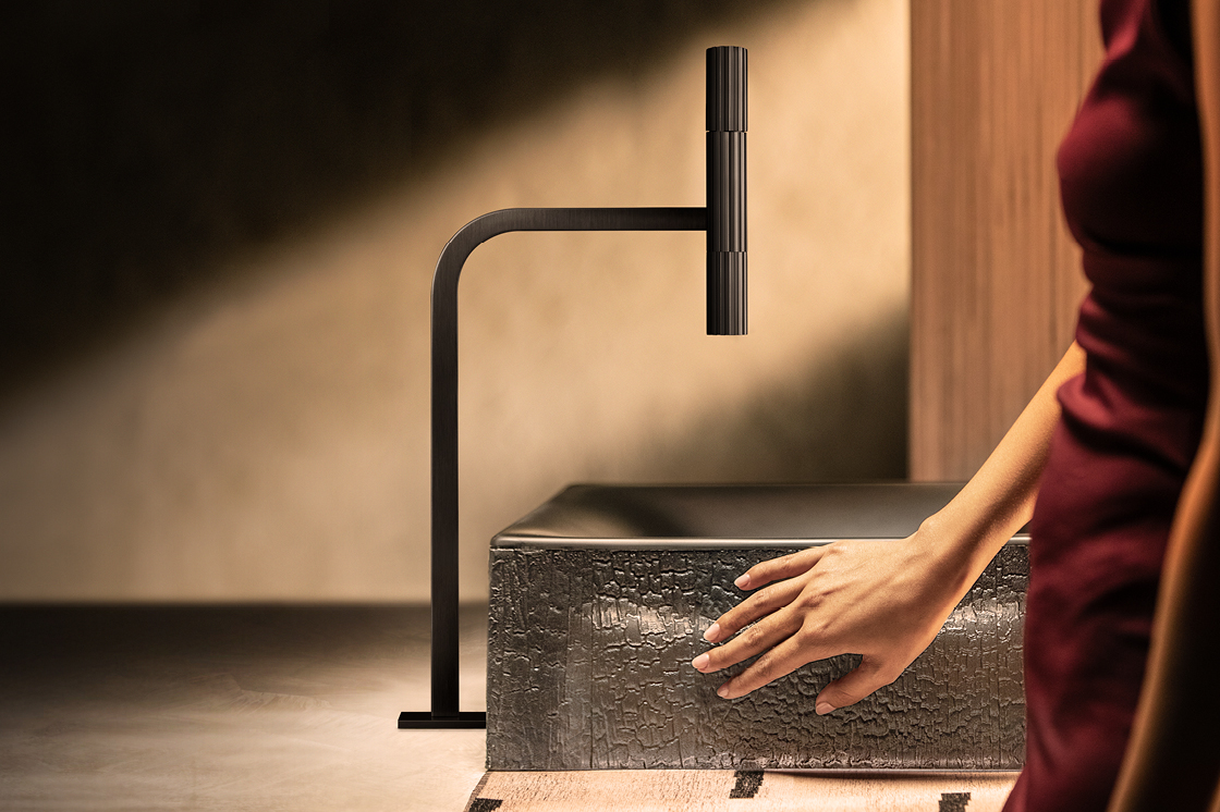 Gessi Incastri: Design and Material in the Collaboration with Kengo Kuma