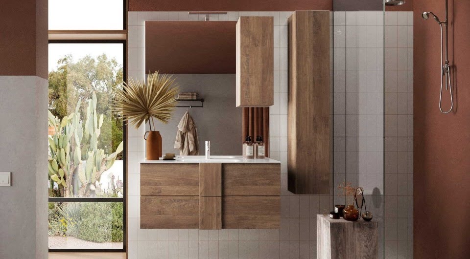 Modern small bathrooms: design ideas to make them look bigger